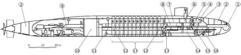 diagram of uss alabama submarine 